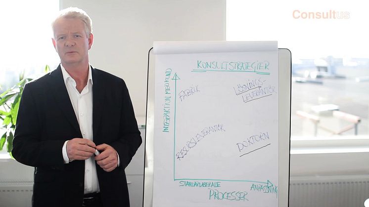 Berny Einarsson presenterar Consultus