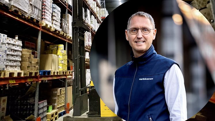 Stefan Bergström Hedmark, vd Martin & Servera Logistik, lämnar sitt uppdrag