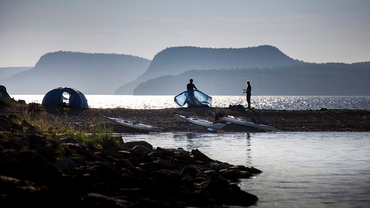 Stark juli i Höga Kusten