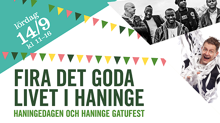 ​Välkommen till Haningedagen och Haninge gatufest!