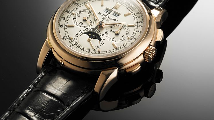 Auktionsrekord: Patek Philippe solgt for 650.000 kr. 