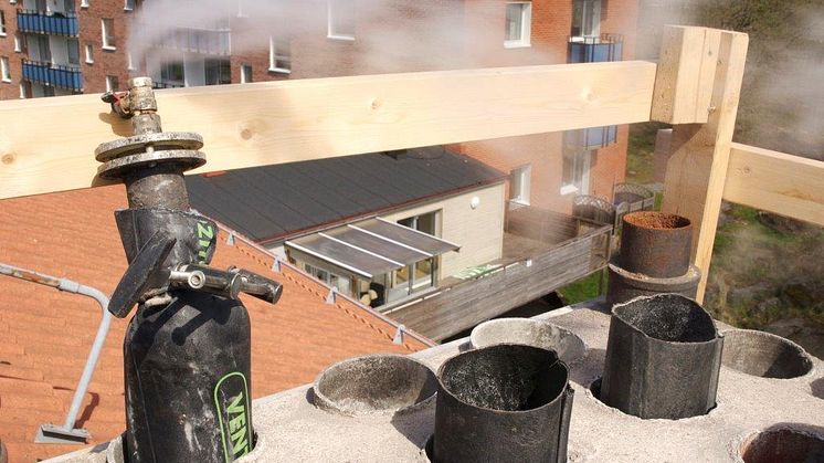 Åtgärd vid underkänd OVK-besiktning och när ventilationskanalerna läcker