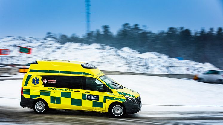 Mercedes-Benz eVito - eldriven ambulans