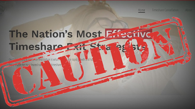 Danger.  Fake companies prey on timeshare owners desperate to ditch their membership
