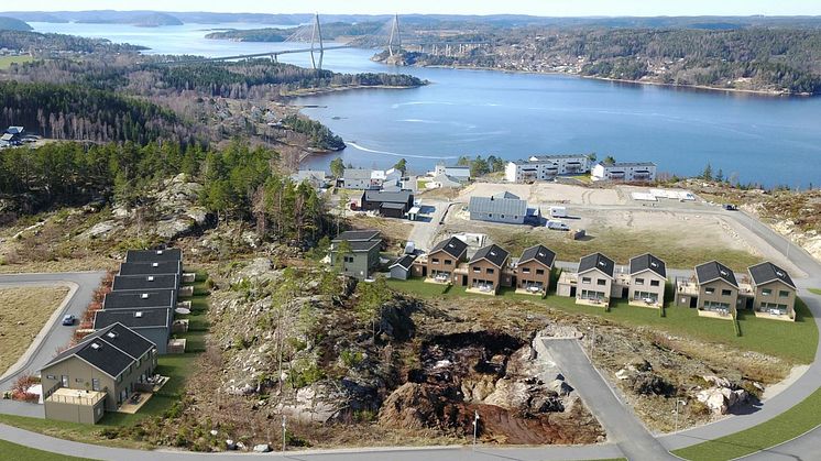 Brf Byfjorden - 3D-översiktsbild