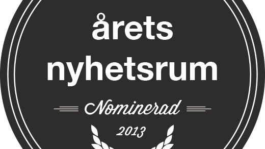 Libris nominerat till Årets Nyhetsrum 2013