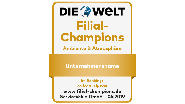 Zum Verweilen schön: Deutschlands Filial-Champions