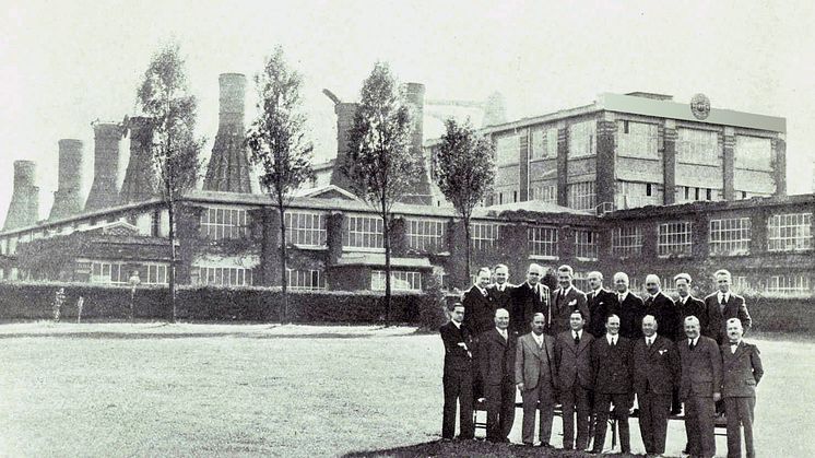 Norton 125 år - Äldre fabriksbild
