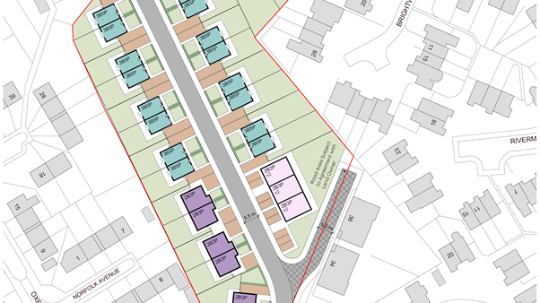 New affordable homes on a brownfield site in the heart of Whitefield