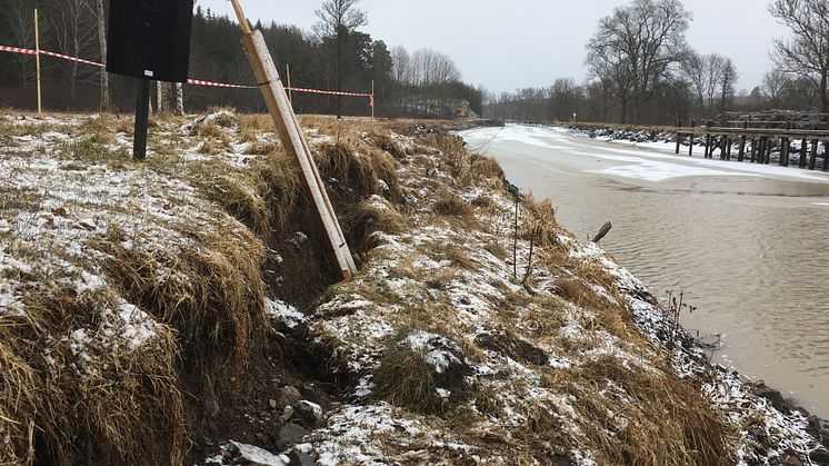 Det mindre jordskred som drabbade Göta kanal 5 april kommer inte att påverka kanalsäsongen. 