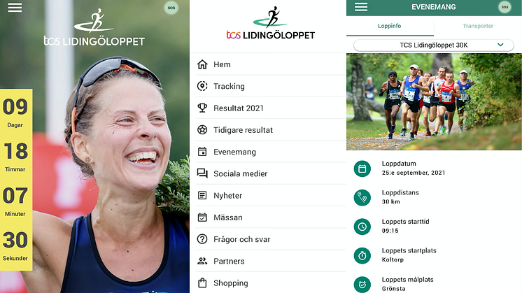 TCS lanserar den officiella appen för TCS Lidingöloppet 2021