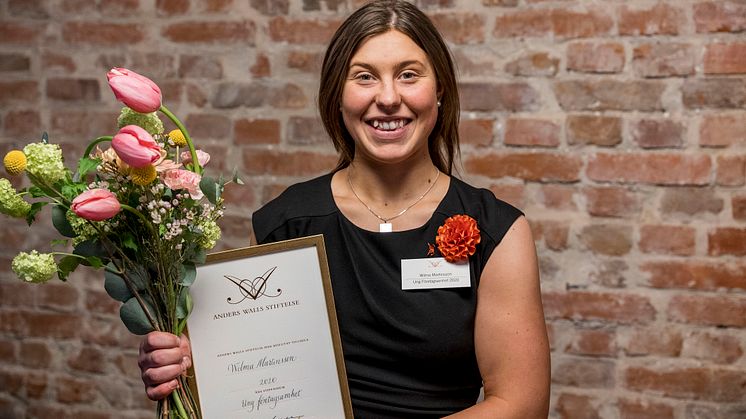 Wilma Andersson, Ung Företagsamhet-stipendiat 2021