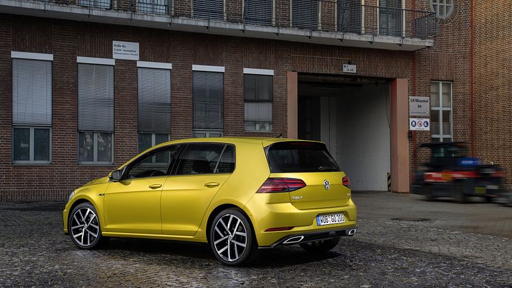 Verdenspremiere: den nye faceliftede Golf