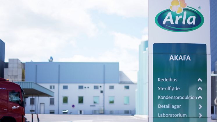 Arlas Standort Svenstrup im Norden Dänemarks
