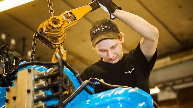 Volvo L60G PCP - Mekaniker Simon Kvarnström