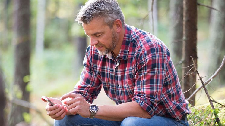 Digital Skogsägare tar skogen in i mobilen