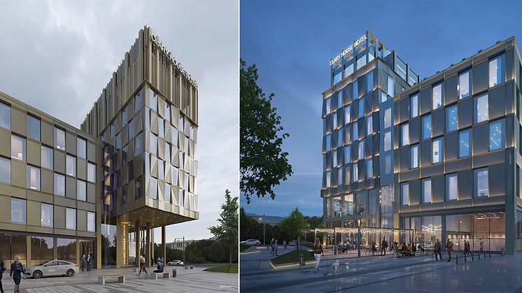Visionsbilder Clary House Hotel: Reflex Arkitekter / TMRW INC.
