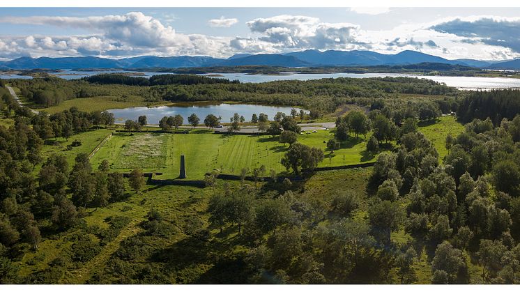 The Tjøtta International War Cemetery in Nordland county is one of the projects from Norway that will be on display from 8 February 2019 at the National Museum – Architecture. Photo Annar Bjørgli/Nasjonalmuseet