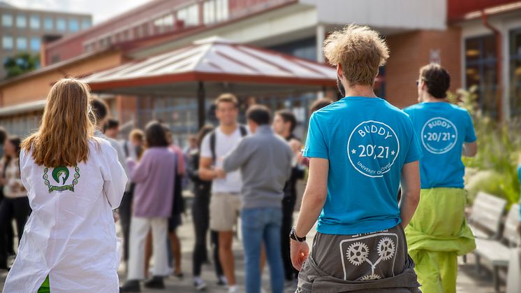 Bild från internationella introt höstterminen 2020. 