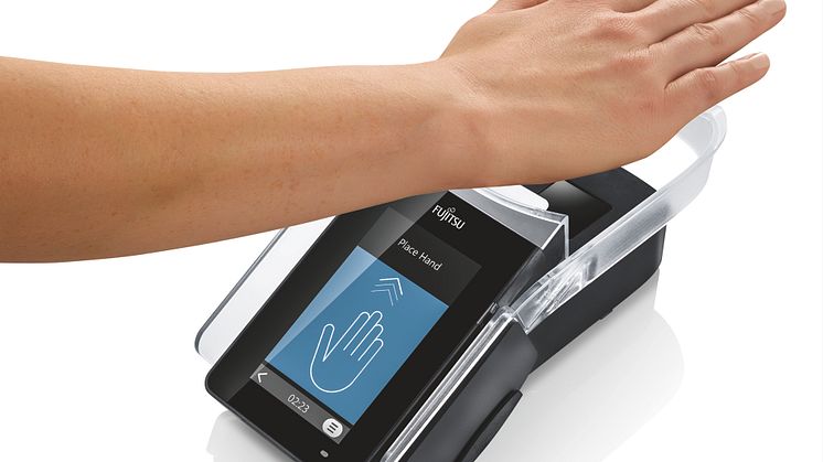 Fujitsu skapar biometrisk venscanner med flerstegsautentisering för det hyper-uppkopplade samhället