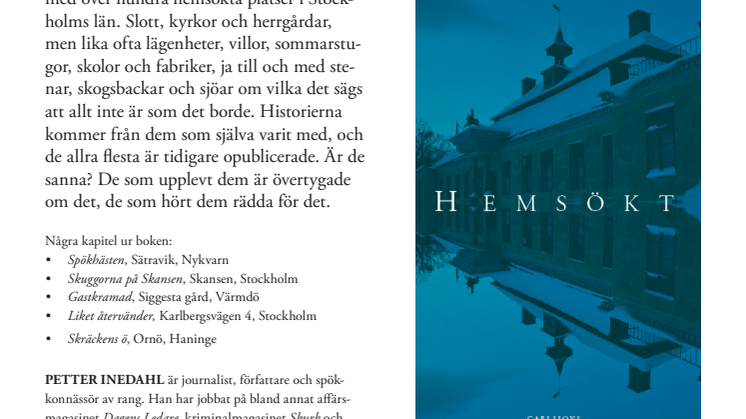 "Hemsökt". Över 100 hemsökta platser i Stockholms län