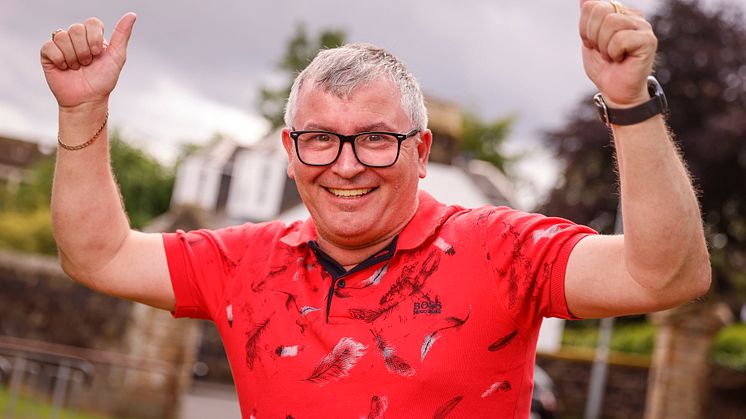 Community Heroes winner Thomas Marshall