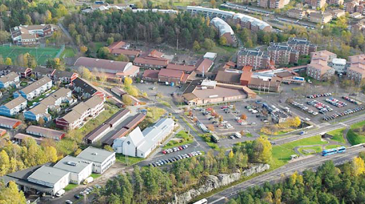 Furulunds centrum i Partille.