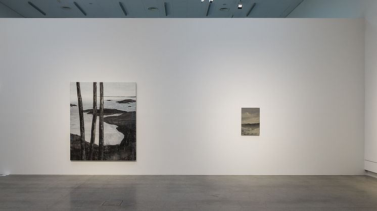 Installationsbild Jan Håfström och LG Lundberg
