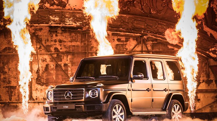 Mercedes-Benz præsenterer ny G-Klasse i Detroit