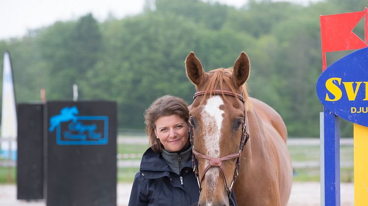 Anna Wemlert ligger bakom Skyrup Country Club och Sveland Arena. 