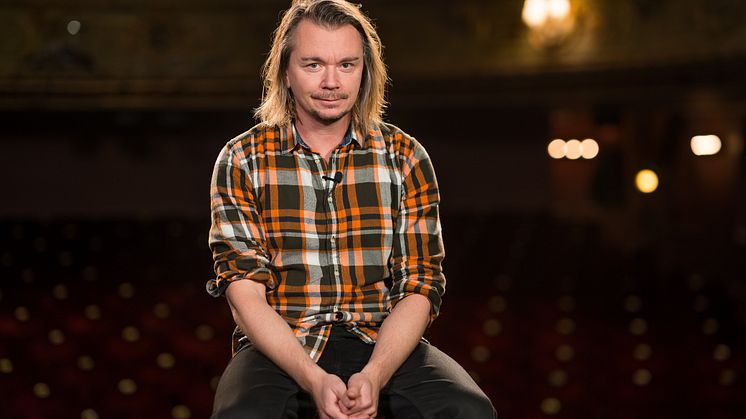 Emil Jensen, artist och författare. Foto: Emil Nylander