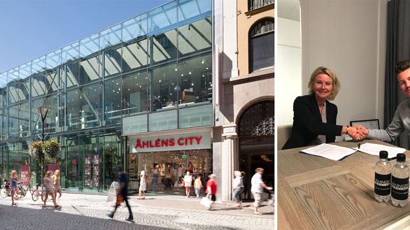 Våningen & Villan har fått äran att förmedla bostadsrätter som kommer uppföras på Åhlens tak på Södergatan i Malmö City.
