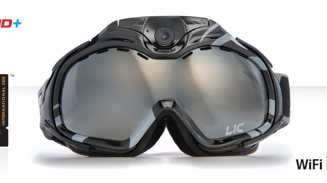 HEADCAM REVOLUTION Skidglasögon med inbyggd Full-HD kamera!
