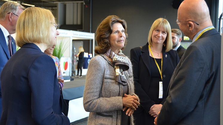 H.M. Drottning Silvia på 6:e internationella anhörigkonferensen