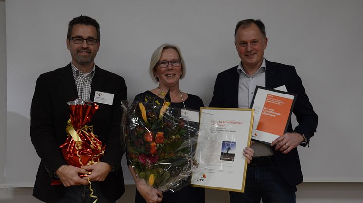 Anders Öhman, ekonomichef, Karin Brand, generalsekreterare och Stefan Friberg Svensson, marknads- och kommunikationschef på Svenska Livräddningssällskapet: 