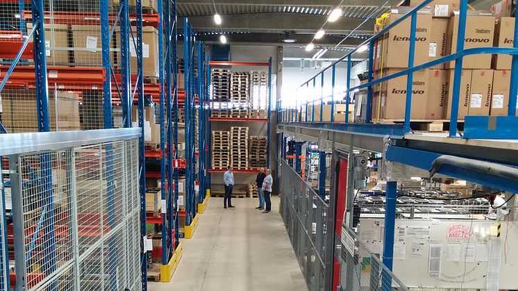 Inregos cirkulära fabrik i Täby