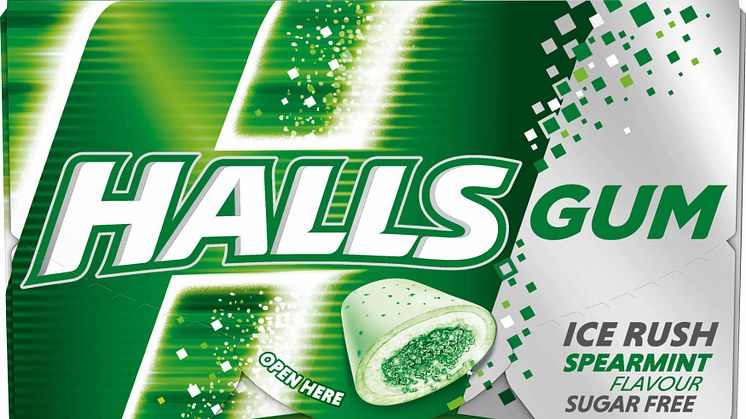 Mondelez Polska wkracza w nową  kategorię produktową z gumami Halls  