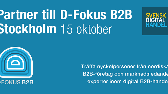 Partner till D-Fokus B2B 2015
