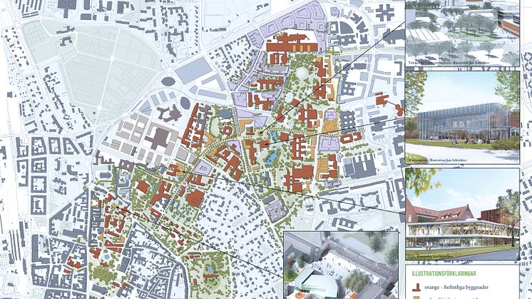 Så ska den fysiska miljön vid Lunds universitet utvecklas fram till 2025