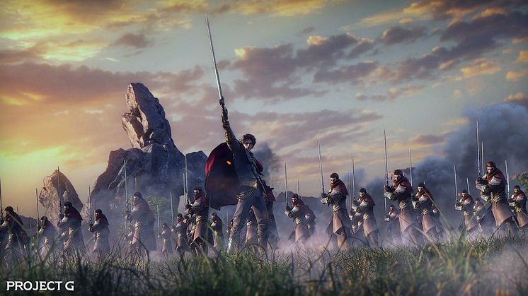 Brand new RTS title with a massive-scale war setting will come to global players on both mobile and PC.