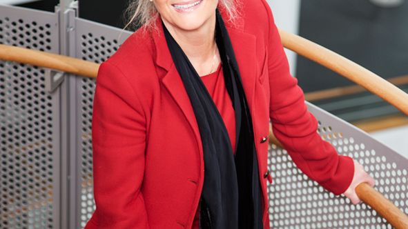Hélen Elf Eriksson, Sundbybergs stadsdirektör talar på Fastighetsmässan