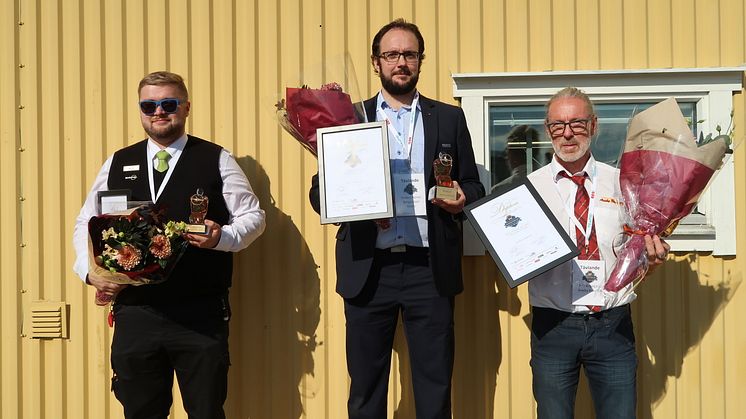 Vinnarna i Bussförar-SM 2018 (Foto: Thomas Dietl, Trafikforum)