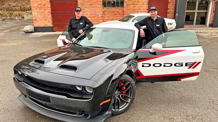 Dodge och Klintberg & Way ställer upp i svenska motorsportevenemanget; Street Week 2024.