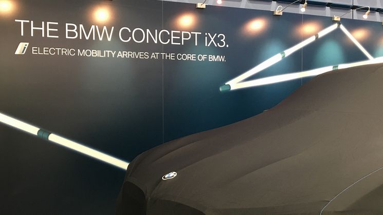 BMW Concept iX3 på eksklusivt Norgesbesøk