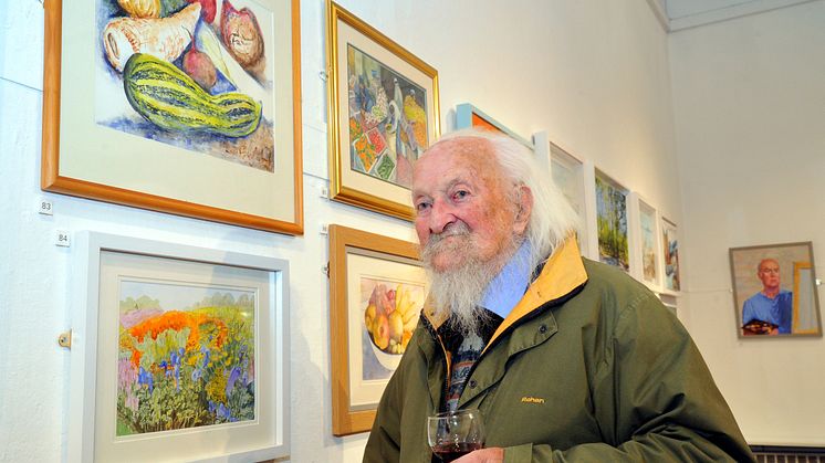 David Swithenbank, president of Bury Art Society.