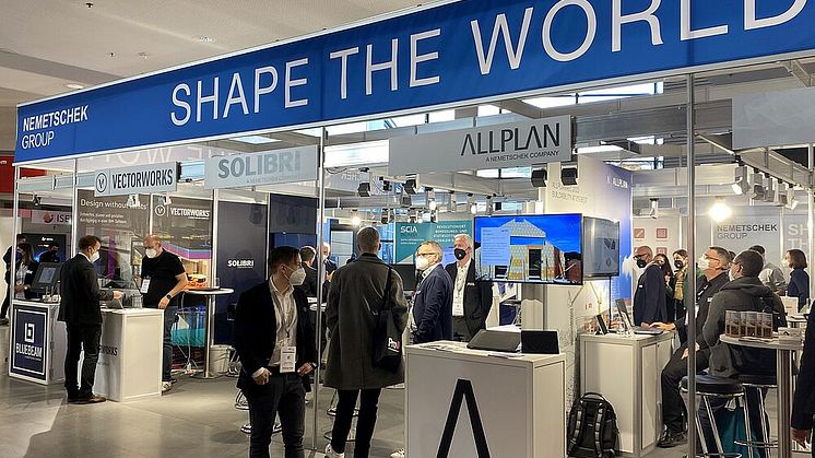 ALLPLAN will present the latest version of its BIM software Allplan 2023 at this year's BIM World MUNICH. Copyright: ALLPLAN