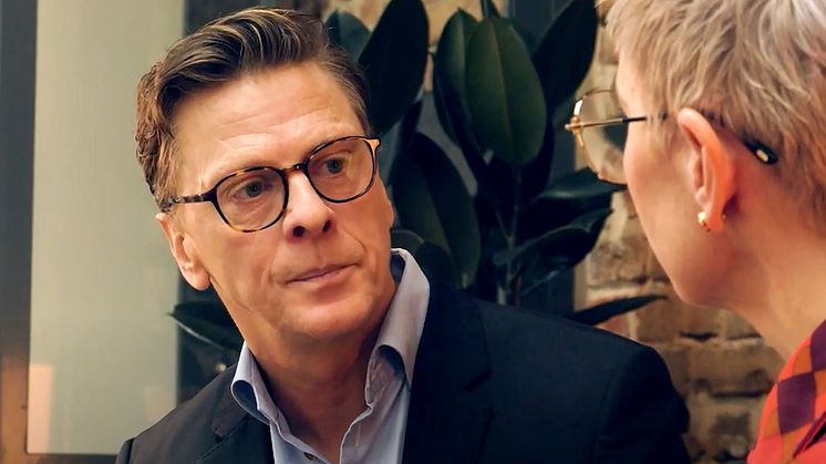Carl Eckerdal intervjuas av Ann Rebenstam från Orkla FoodSolutions.