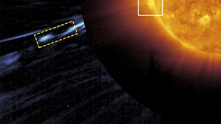 Luca Sorriso-Valvo, forskare vid Institutet för rymdfysik i Uppsala är en del av det internationella team som gjort observationer hur solens magnetfält viks ihop till S-formade så kallade "switchbacks". Bild: Telloni et al., APJL, 2022. 