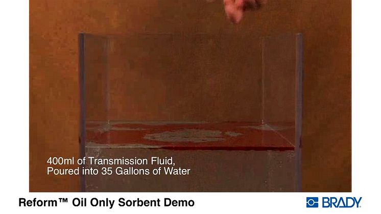 Brady SPC Re-Form™ Oil Sorbents 