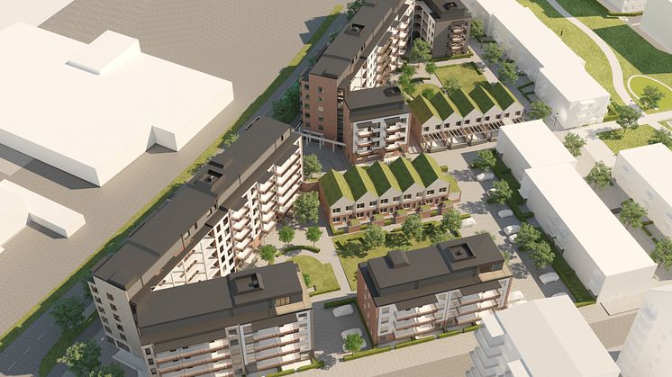 Pressinbjudan: Tidskapsel gjuts ner på första spadtaget för Stadskvarteret på Drottninghög 